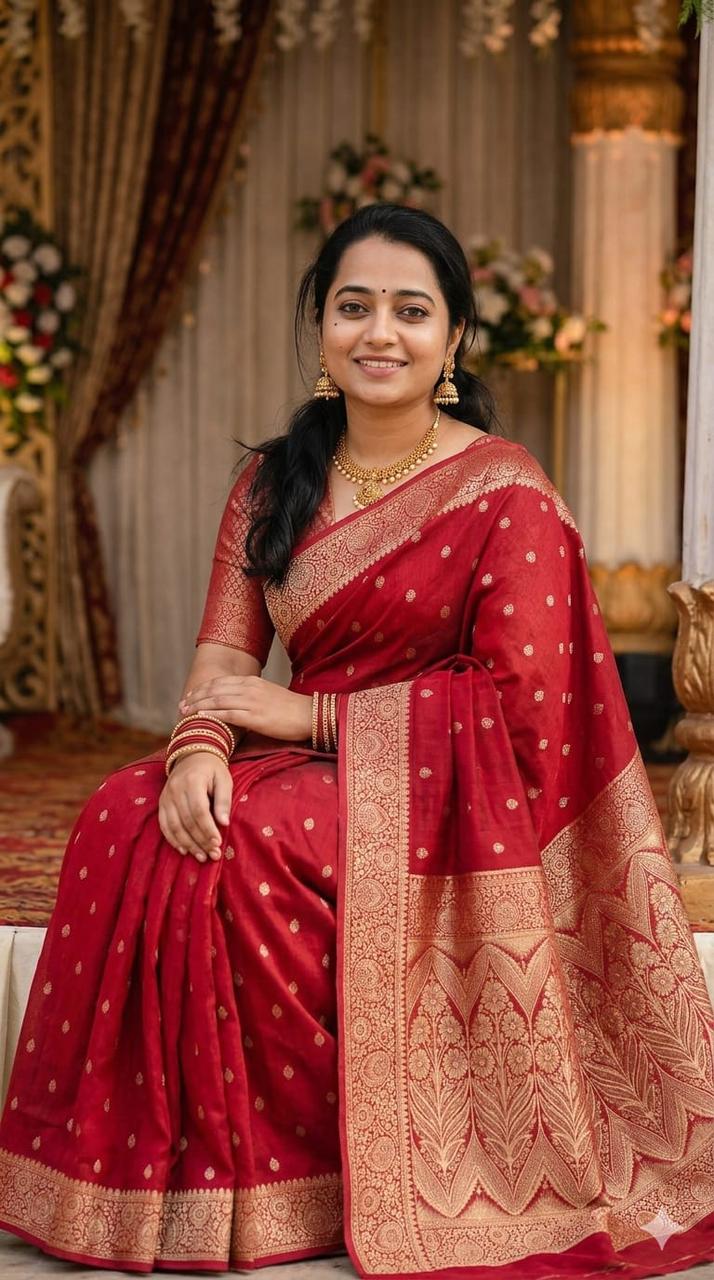 Beautiful Benarasi Viscose Silk Saree
