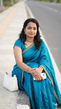 Premium Quality Dual Shade Space Silk Saree