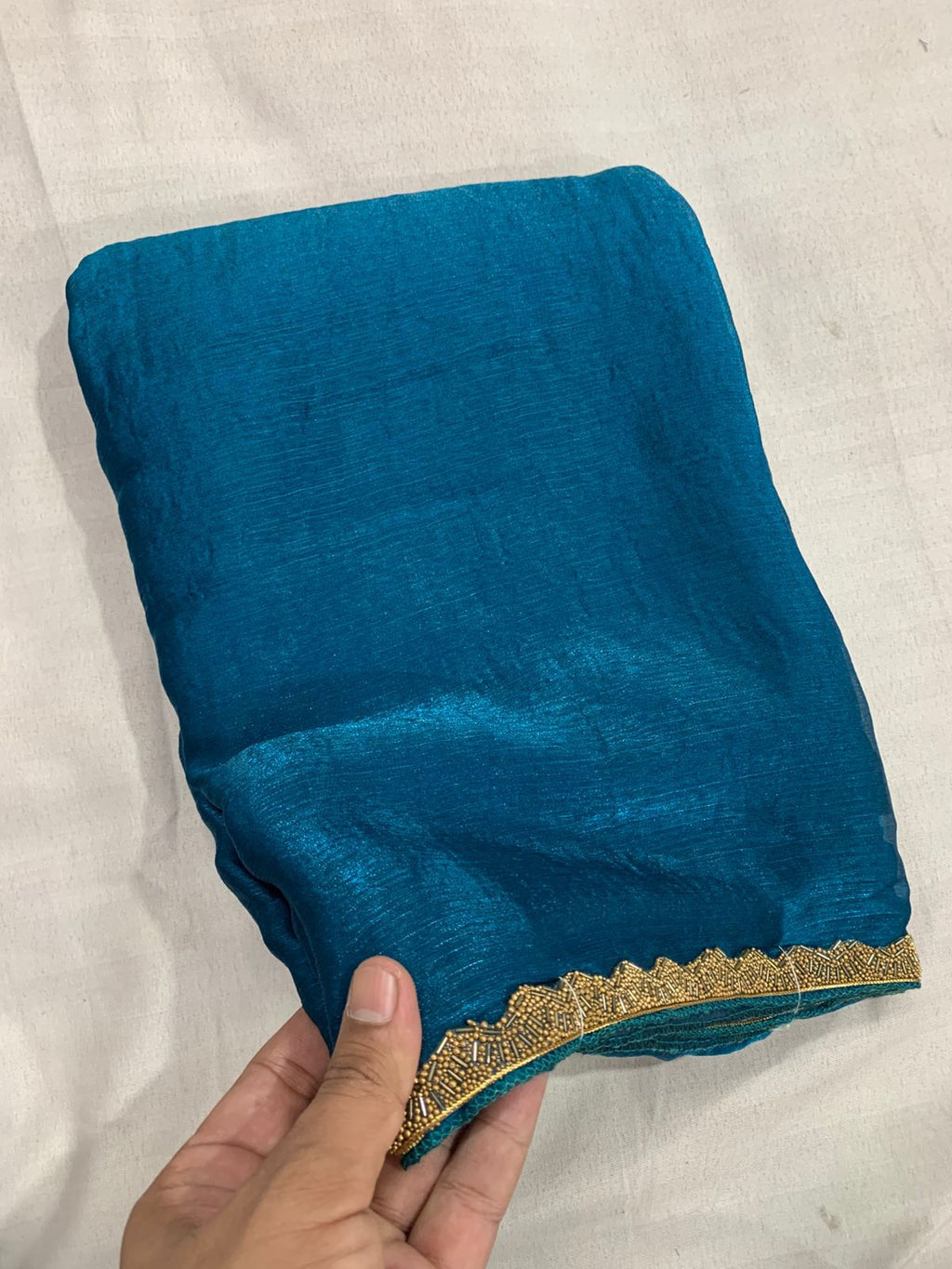 Premium Quality Dual Shade Space Silk Saree