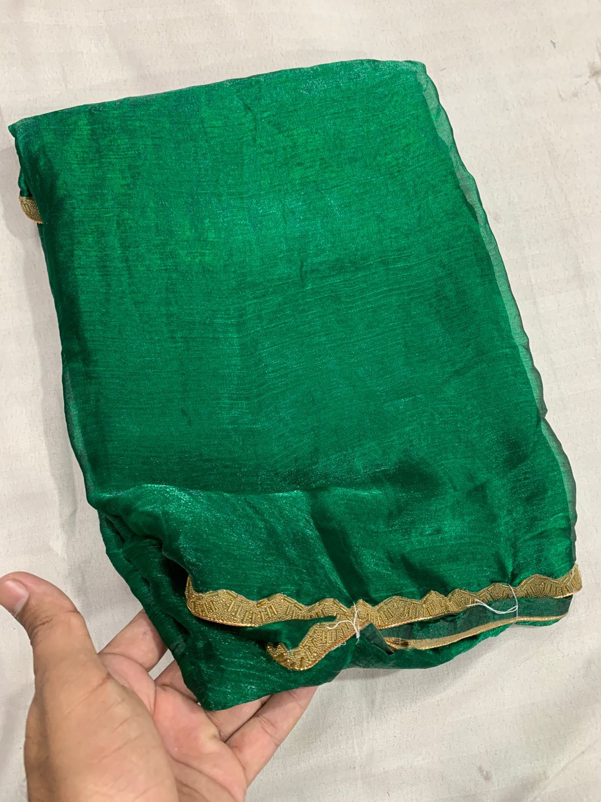 Premium Quality Dual Shade Space Silk Saree