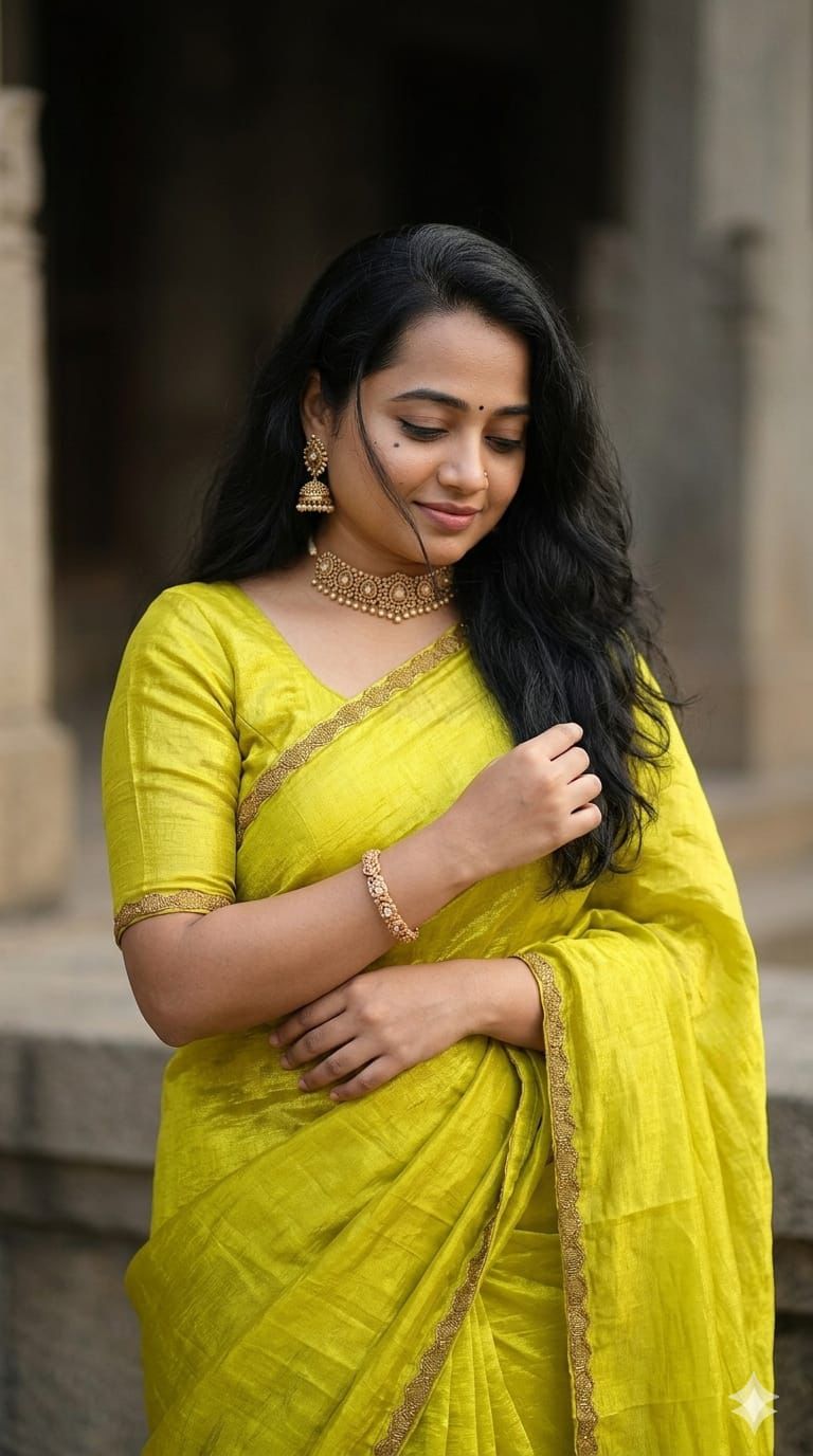 Premium Quality Dual Shade Space Silk Saree