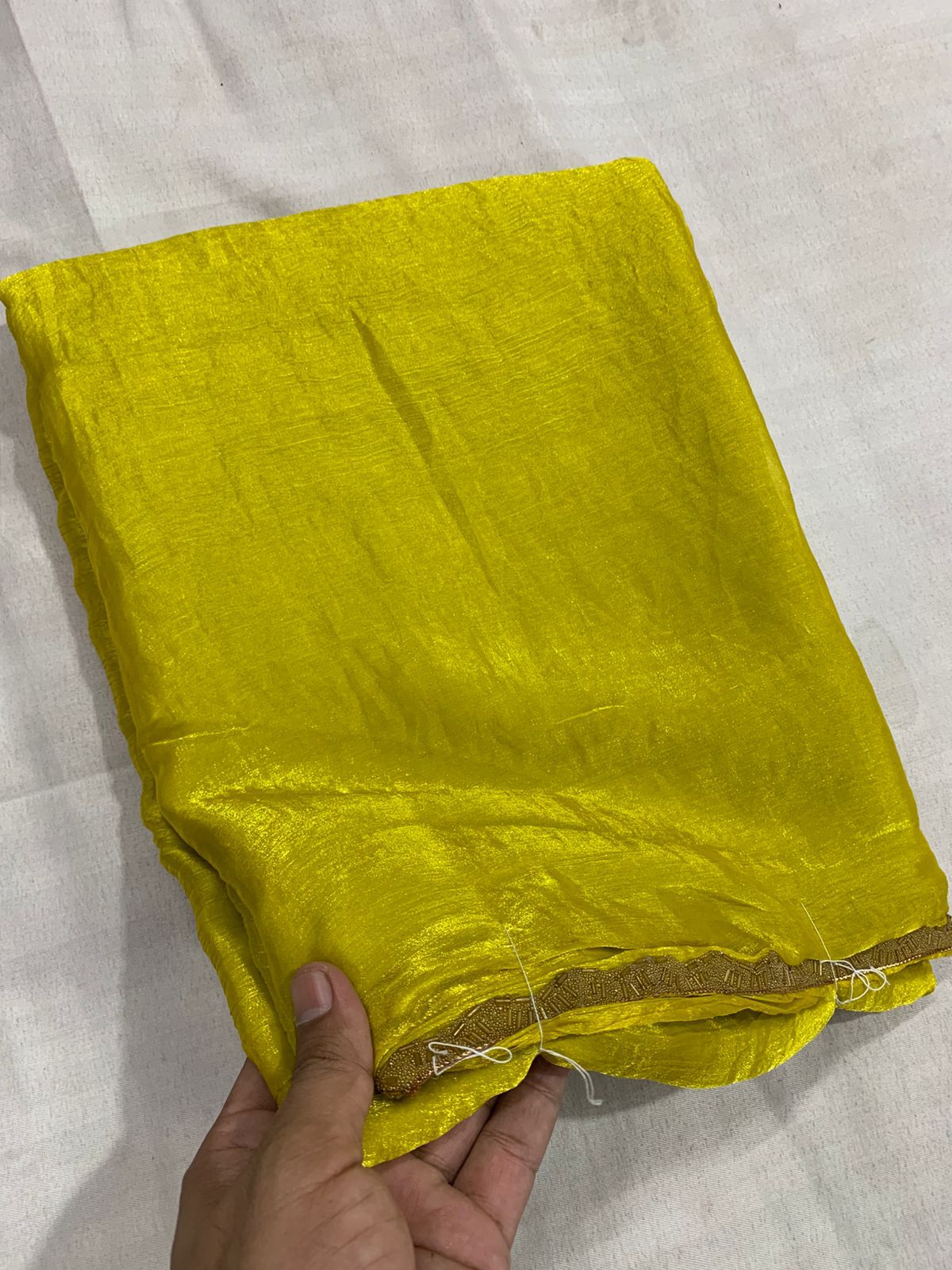 Premium Quality Dual Shade Space Silk Saree