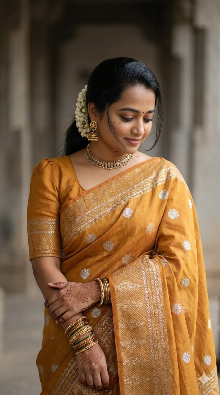 Matka Tussar Raw Silk