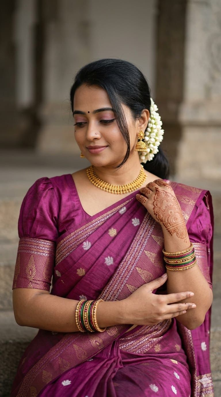 Matka Tussar Raw Silk