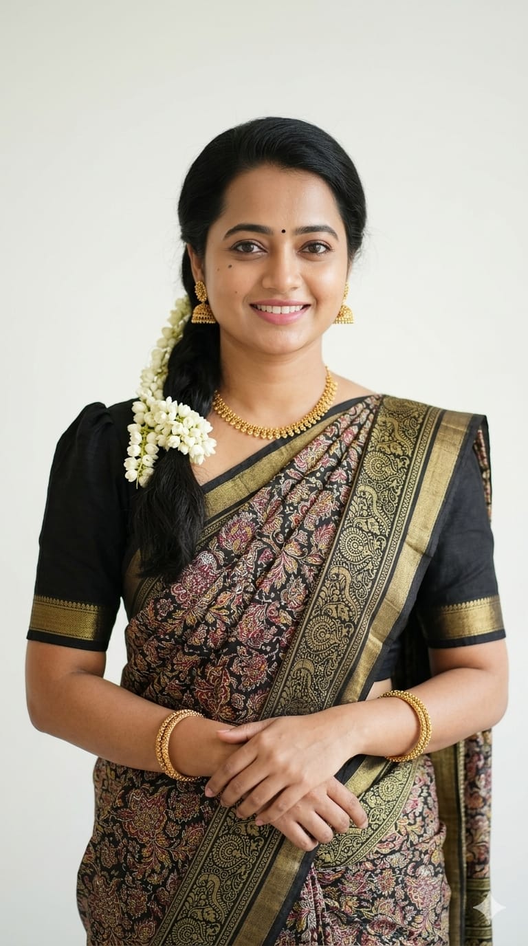 Malai Linen Cotton Saree