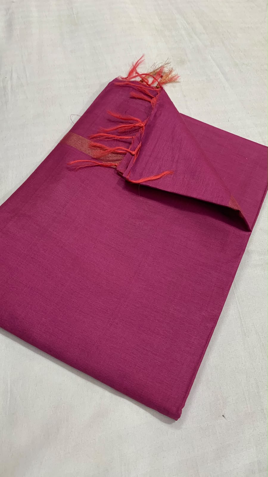 Matka Khicha Silk Saree with Patti Border