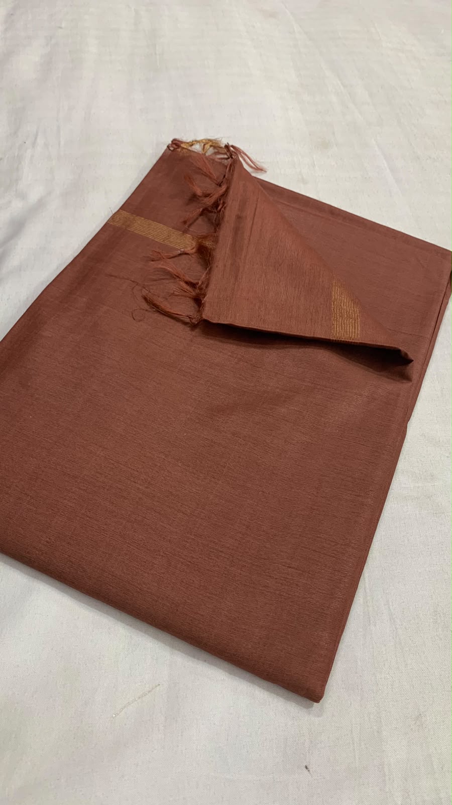 Matka Khicha Silk Saree with Patti Border