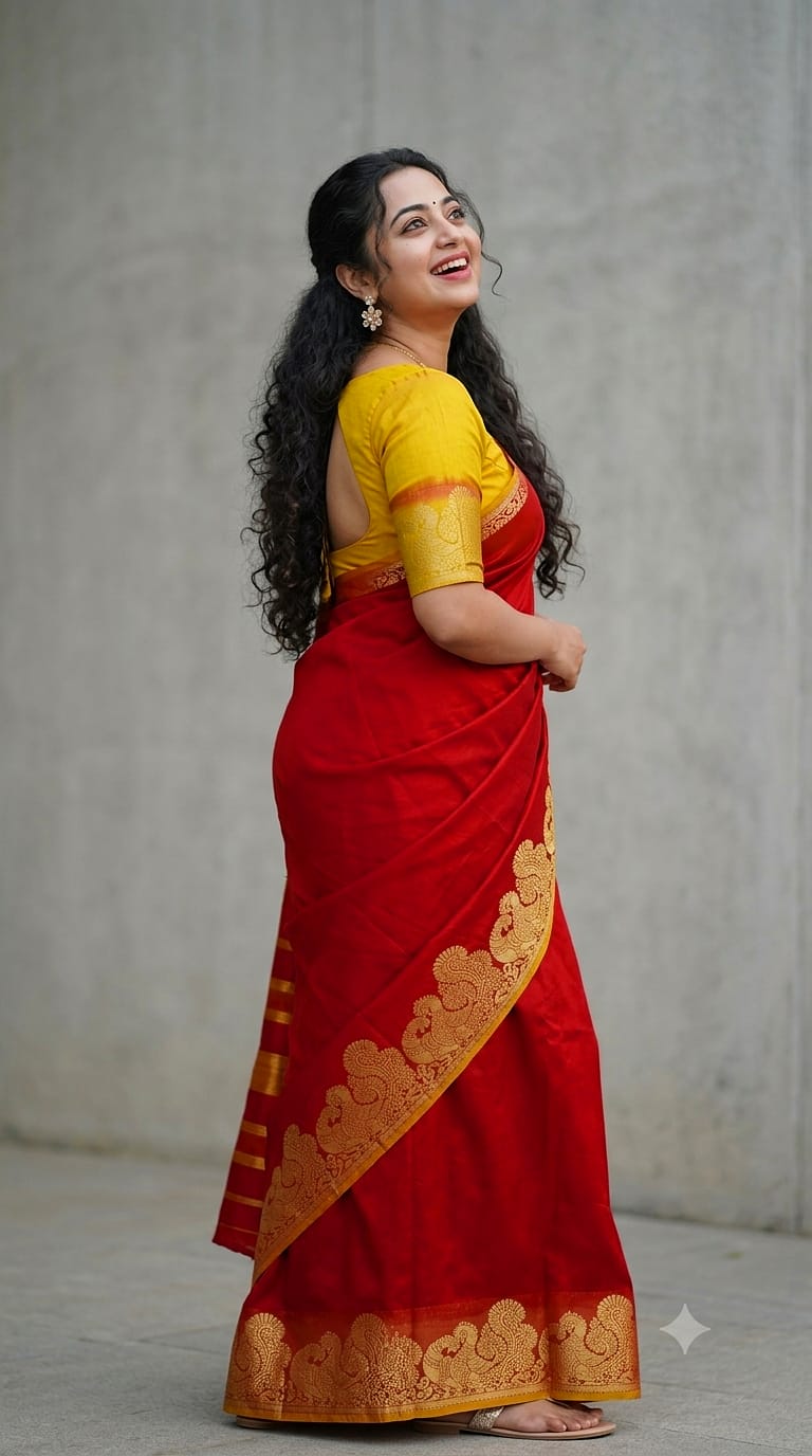 Mysore Crepe Silk Saree With Zari Weaving Border