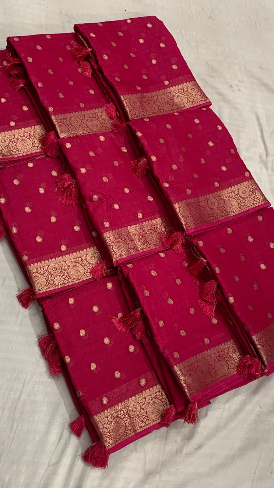 Banarasi Viscose Saree with Full Butti Weaving
