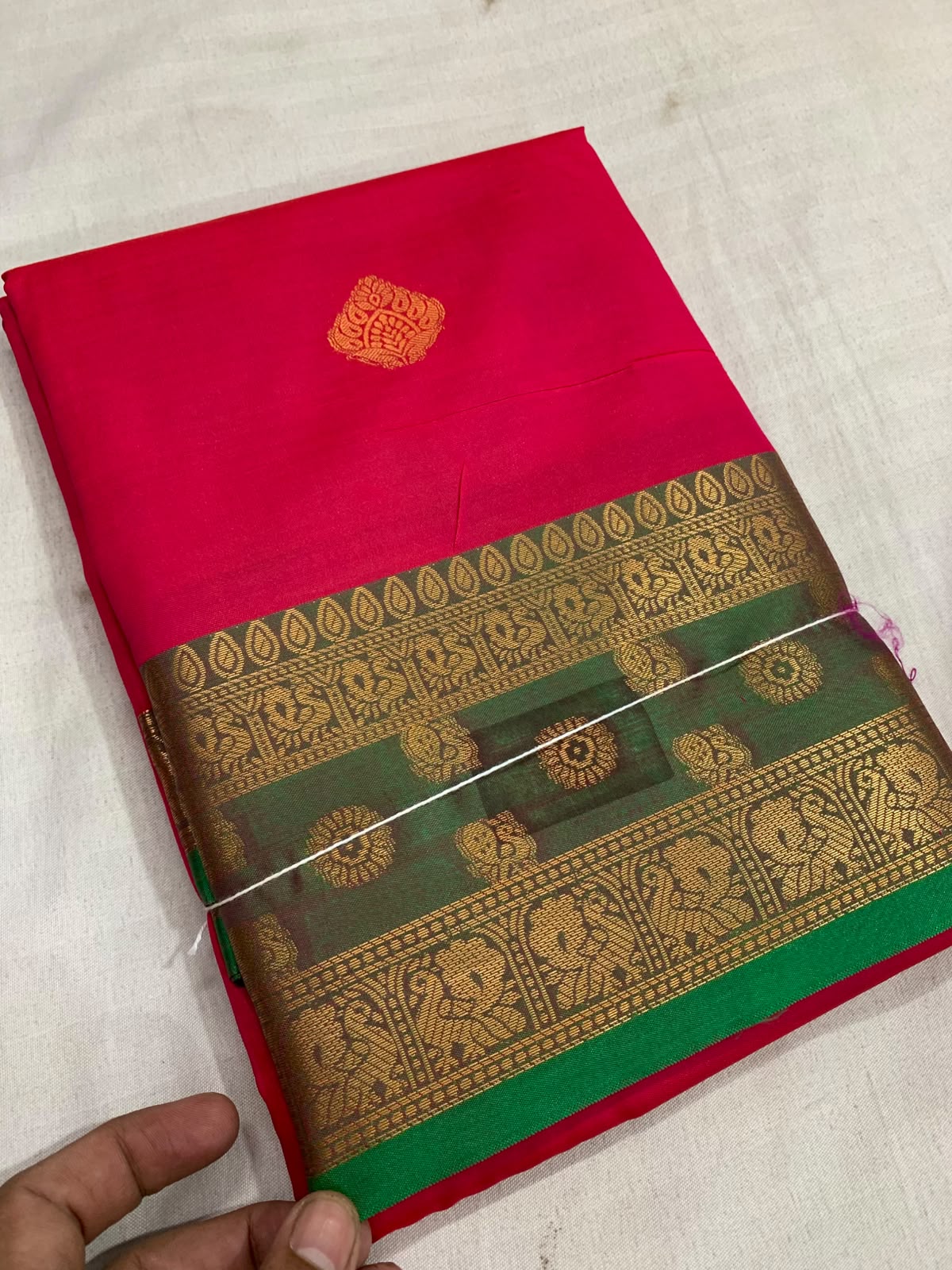 Soft Silk Copper Zari Weaving Saree