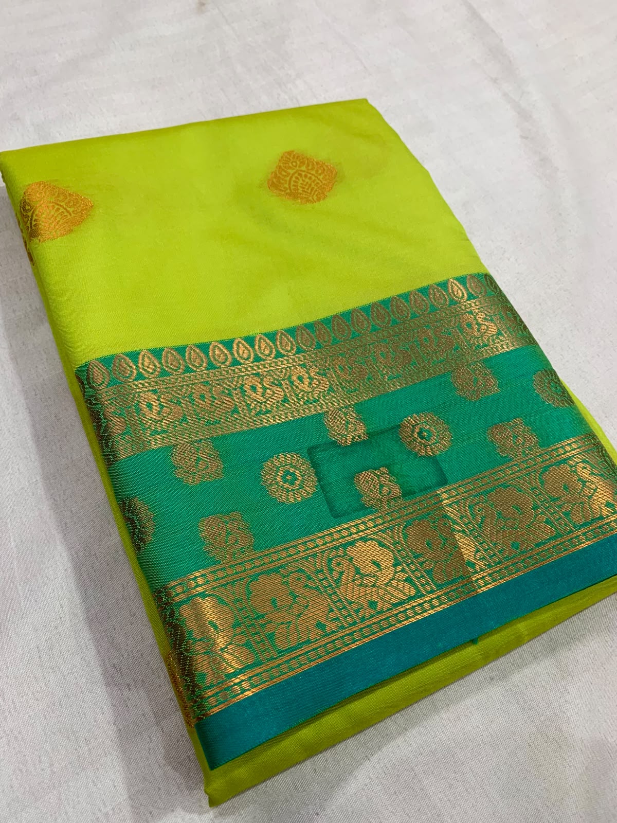Soft Silk Copper Zari Weaving Saree