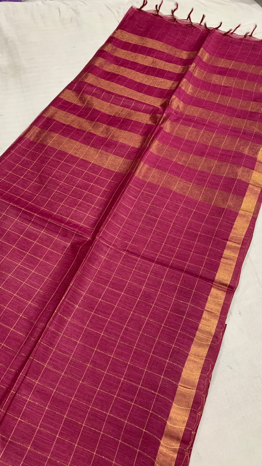 Soft & Light Ghicha Silk Saree