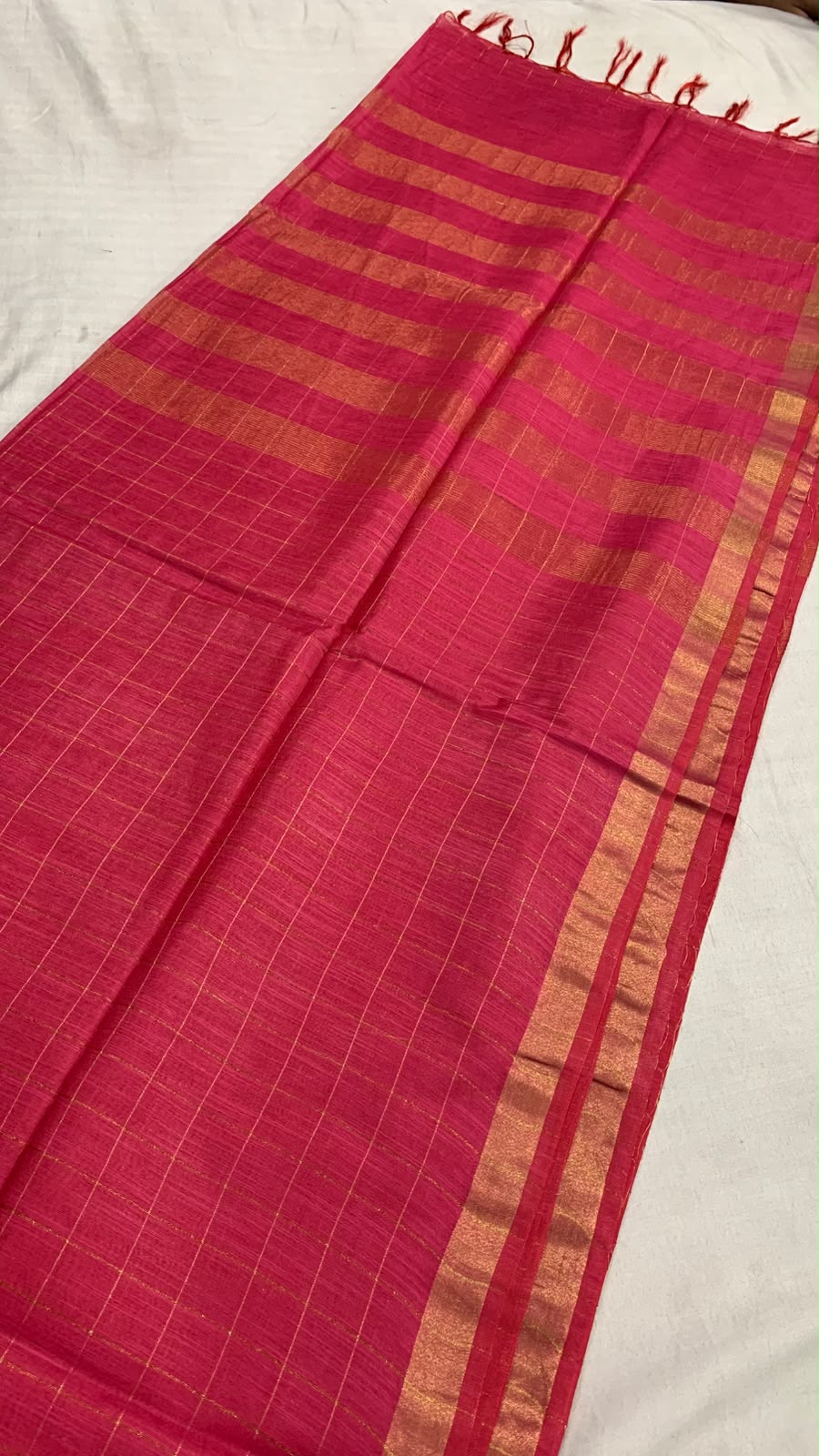 Soft & Light Ghicha Silk Saree