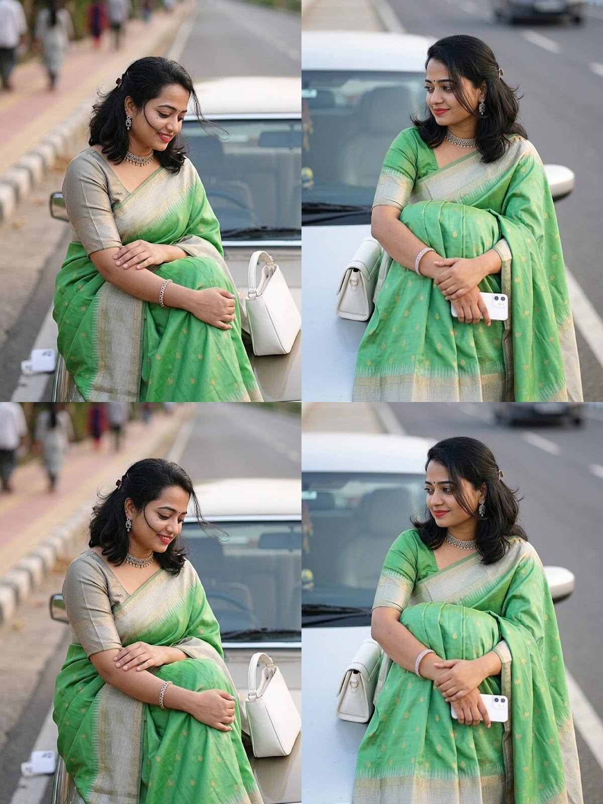 Samudrika Copper Zari Silk Saree
