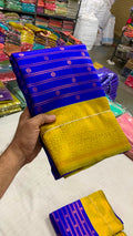 Premium Quality Soft Semi-Kanchi Silk Saree