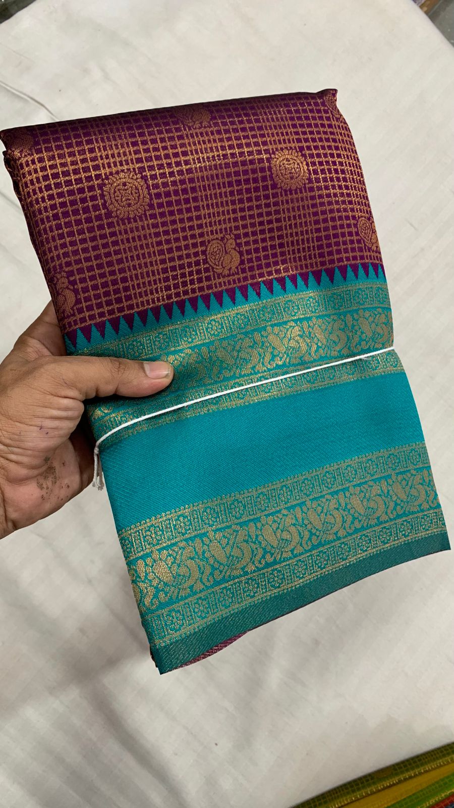 Annam Kattan Semi-Kanchi Silk Saree
