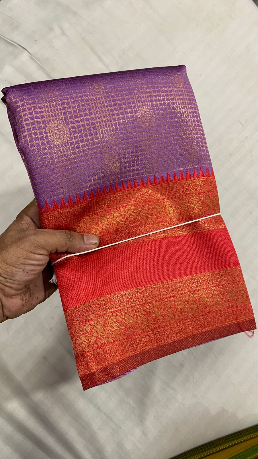 Annam Kattan Semi-Kanchi Silk Saree