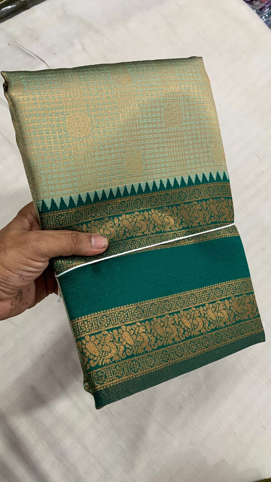 Annam Kattan Semi-Kanchi Silk Saree