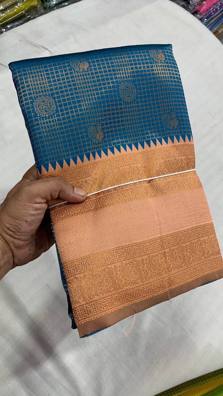 Annam Kattan Semi-Kanchi Silk Saree