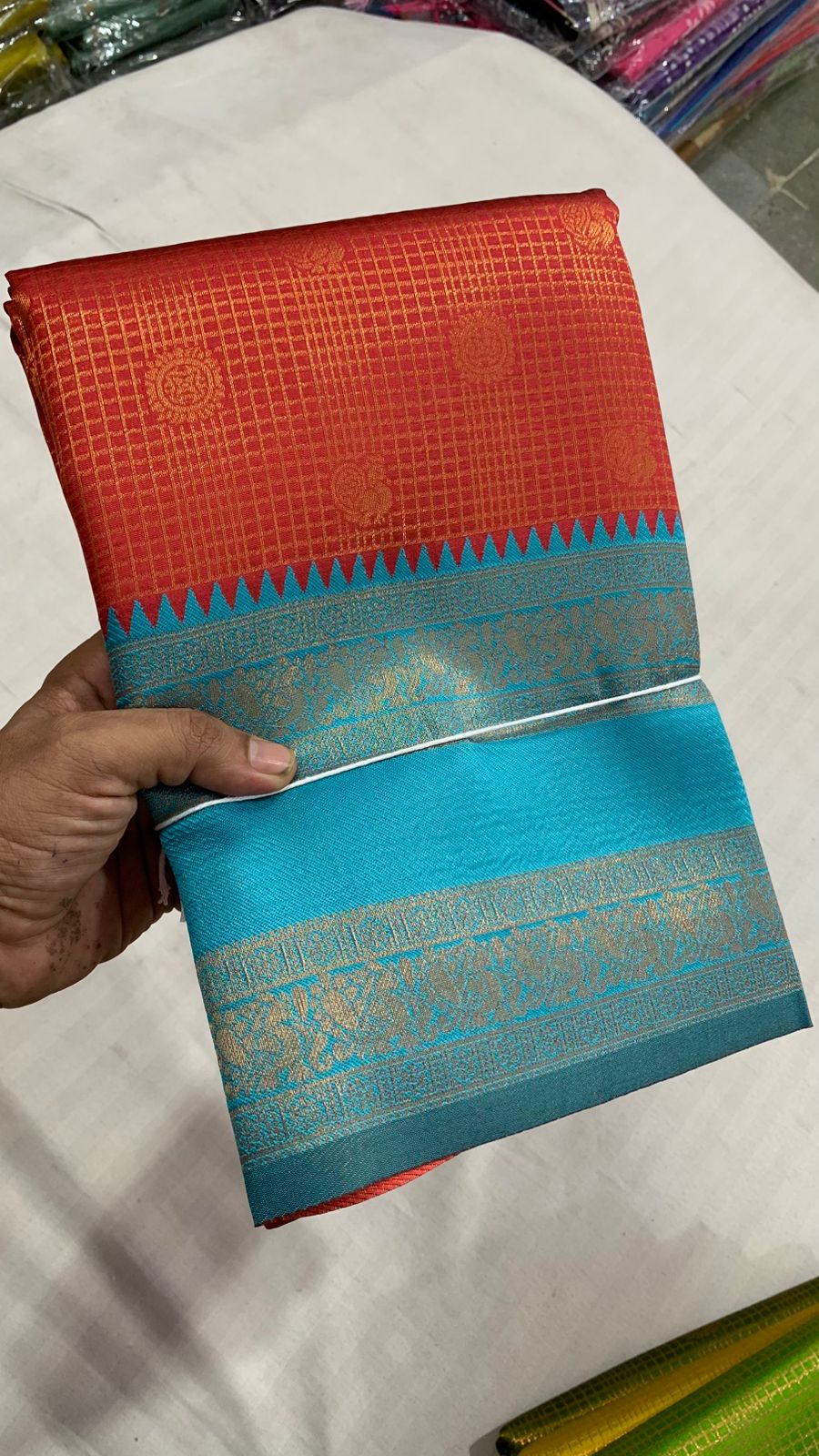 Annam Kattan Semi-Kanchi Silk Saree