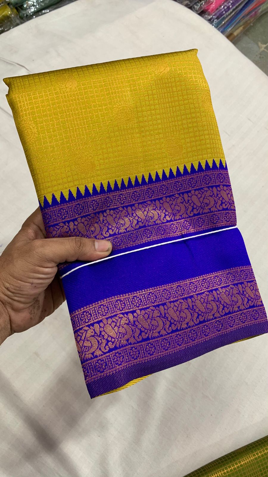 Annam Kattan Semi-Kanchi Silk Saree