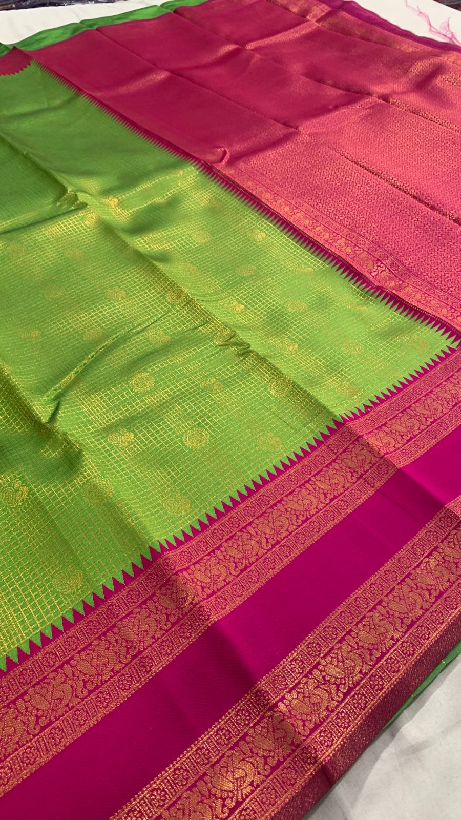 Annam Kattan Semi-Kanchi Silk Saree