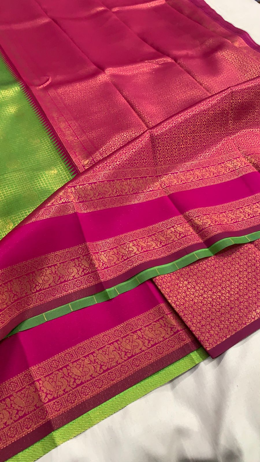 Annam Kattan Semi-Kanchi Silk Saree
