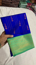 Samudrika Copper Zari Silk Saree