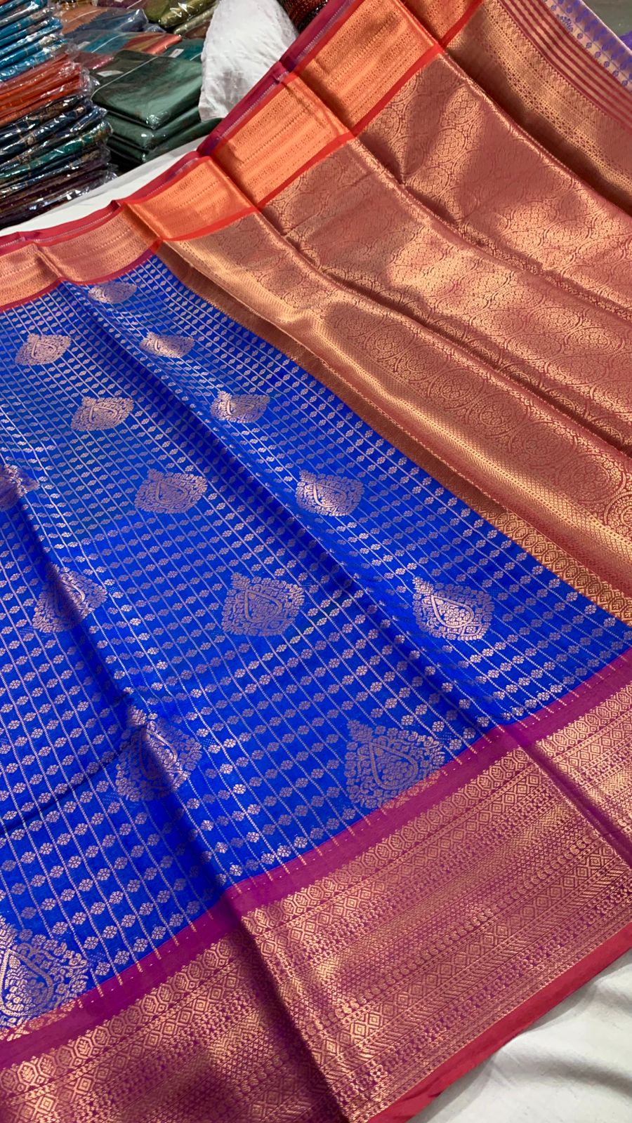 Semi Silk Zari Weave Saree