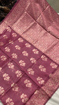 Kota Linen Thread Weave Saree