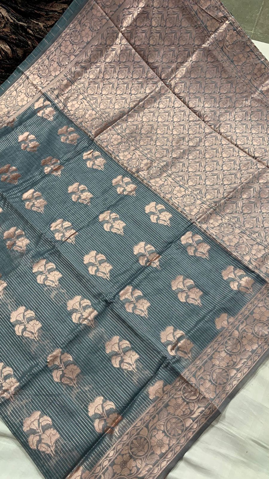 Kota Linen Thread Weave Saree