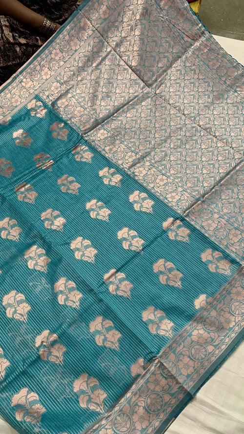Kota Linen Thread Weave Saree