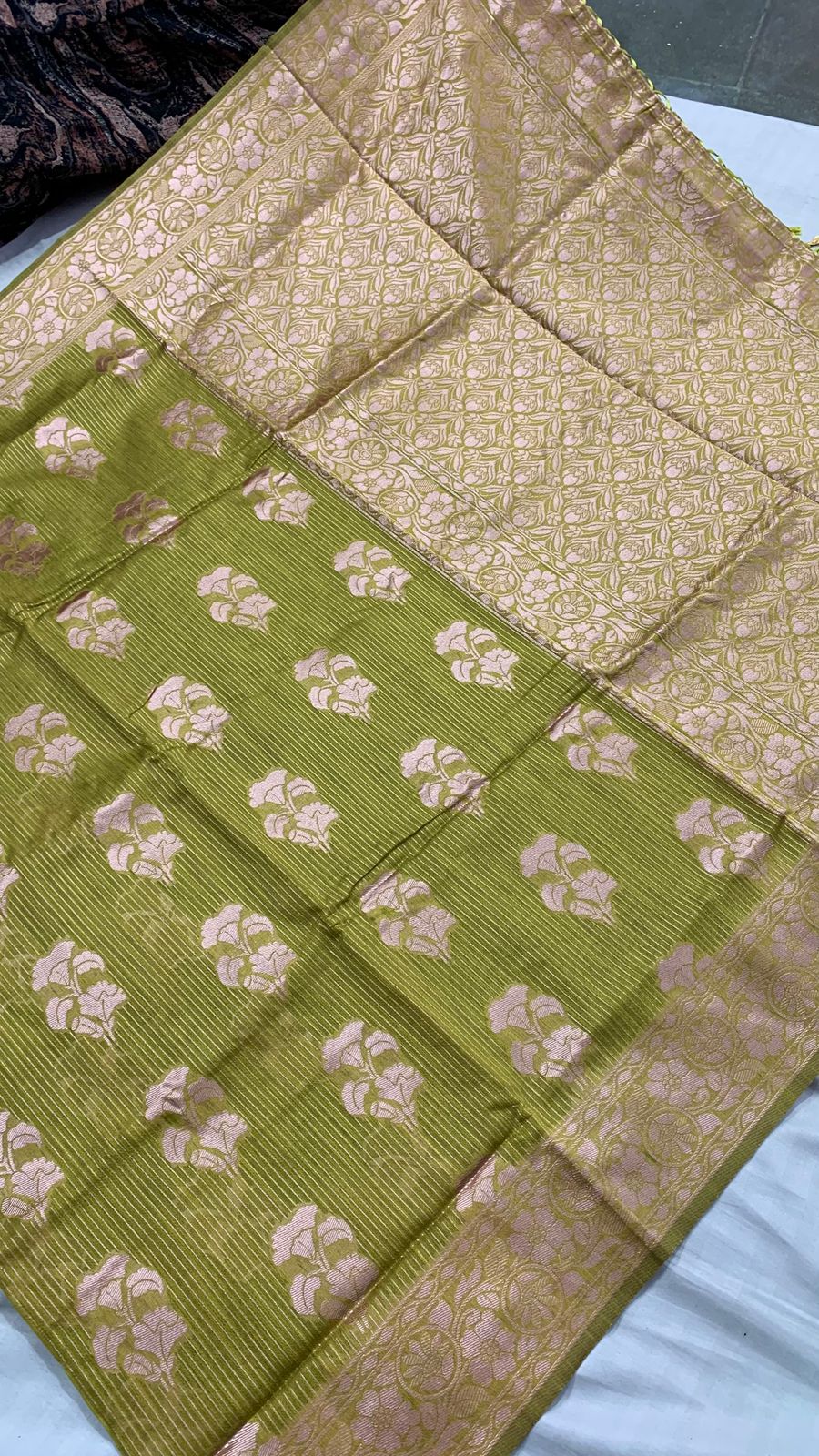 Kota Linen Thread Weave Saree