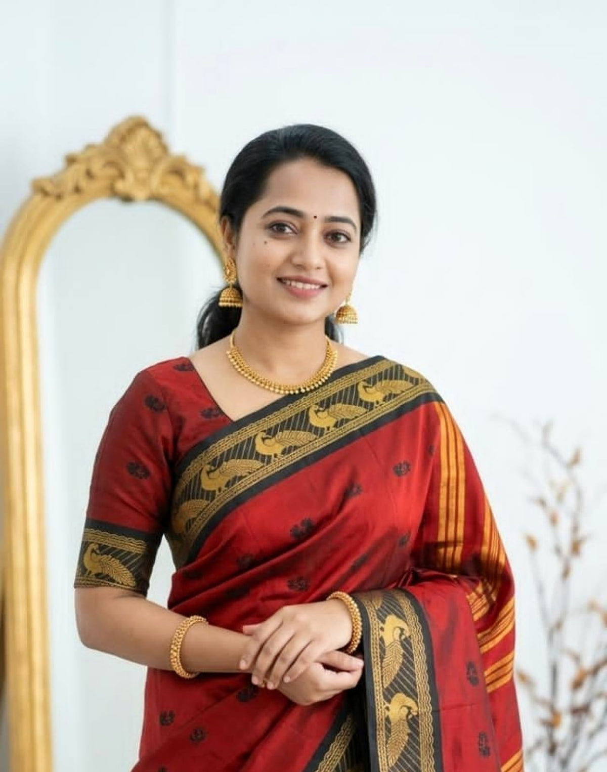 Kalyani Silk Annam Butta Saree
