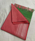 Pallavi Kollam Copper Zari Saree