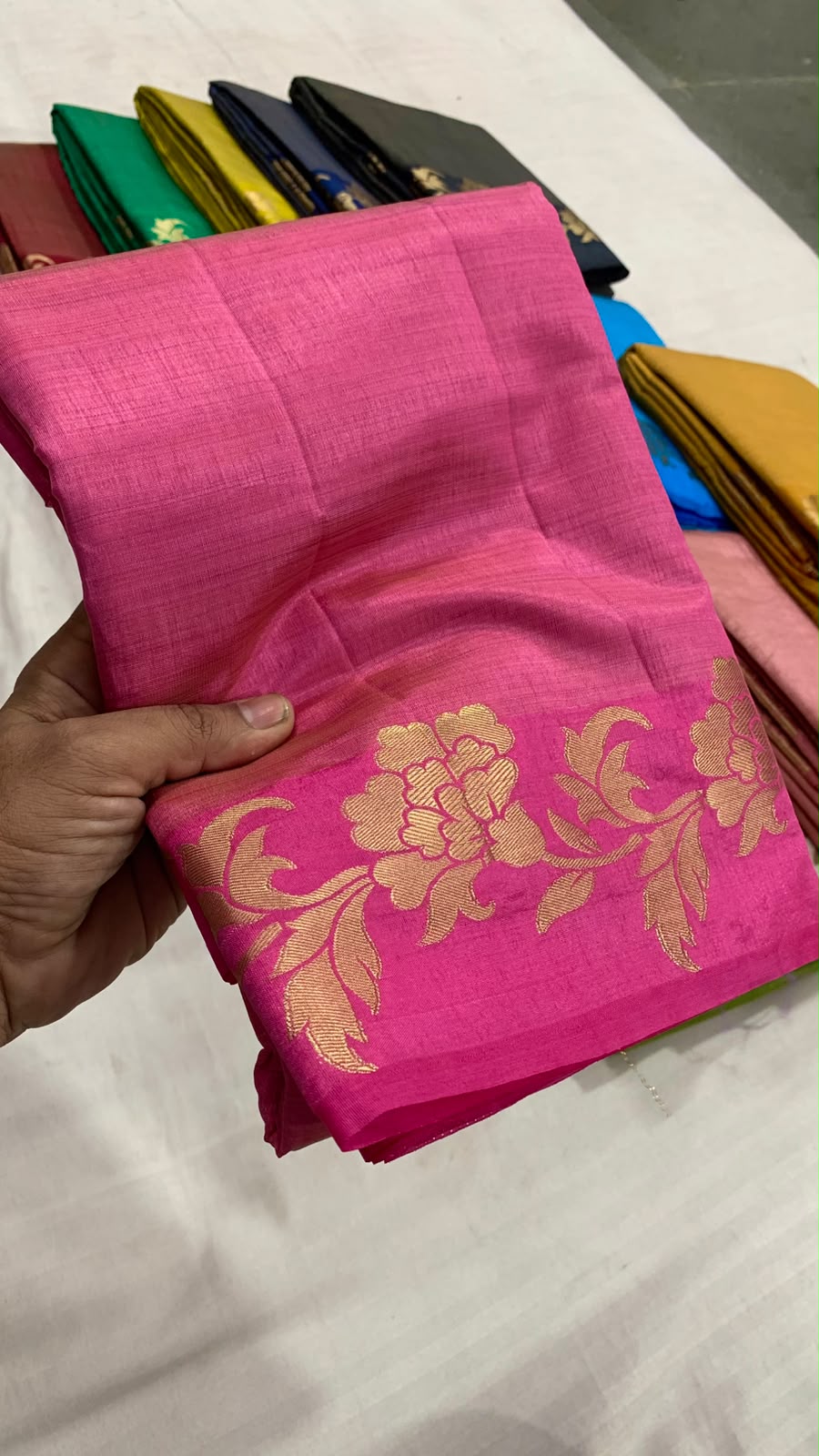 Benarasi Raw Silk Antique Zari Saree