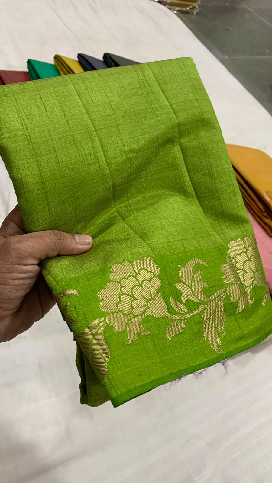 Benarasi Raw Silk Antique Zari Saree