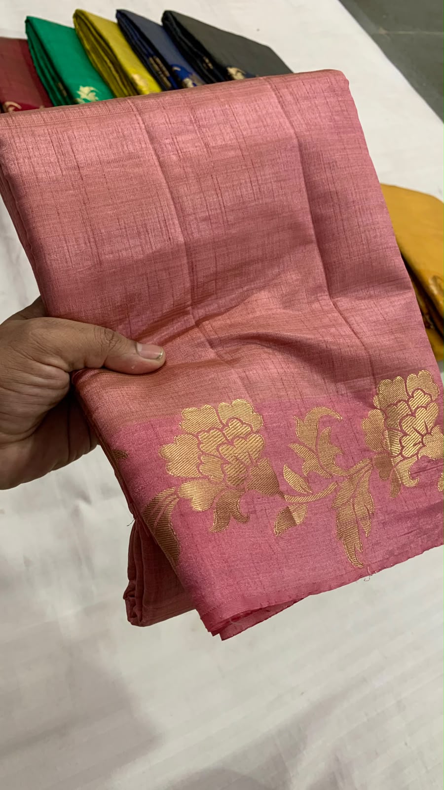 Benarasi Raw Silk Antique Zari Saree