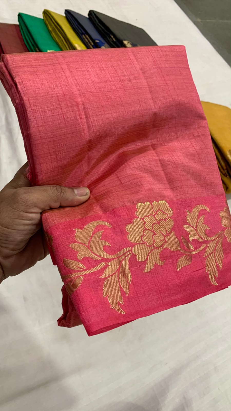 Benarasi Raw Silk Antique Zari Saree