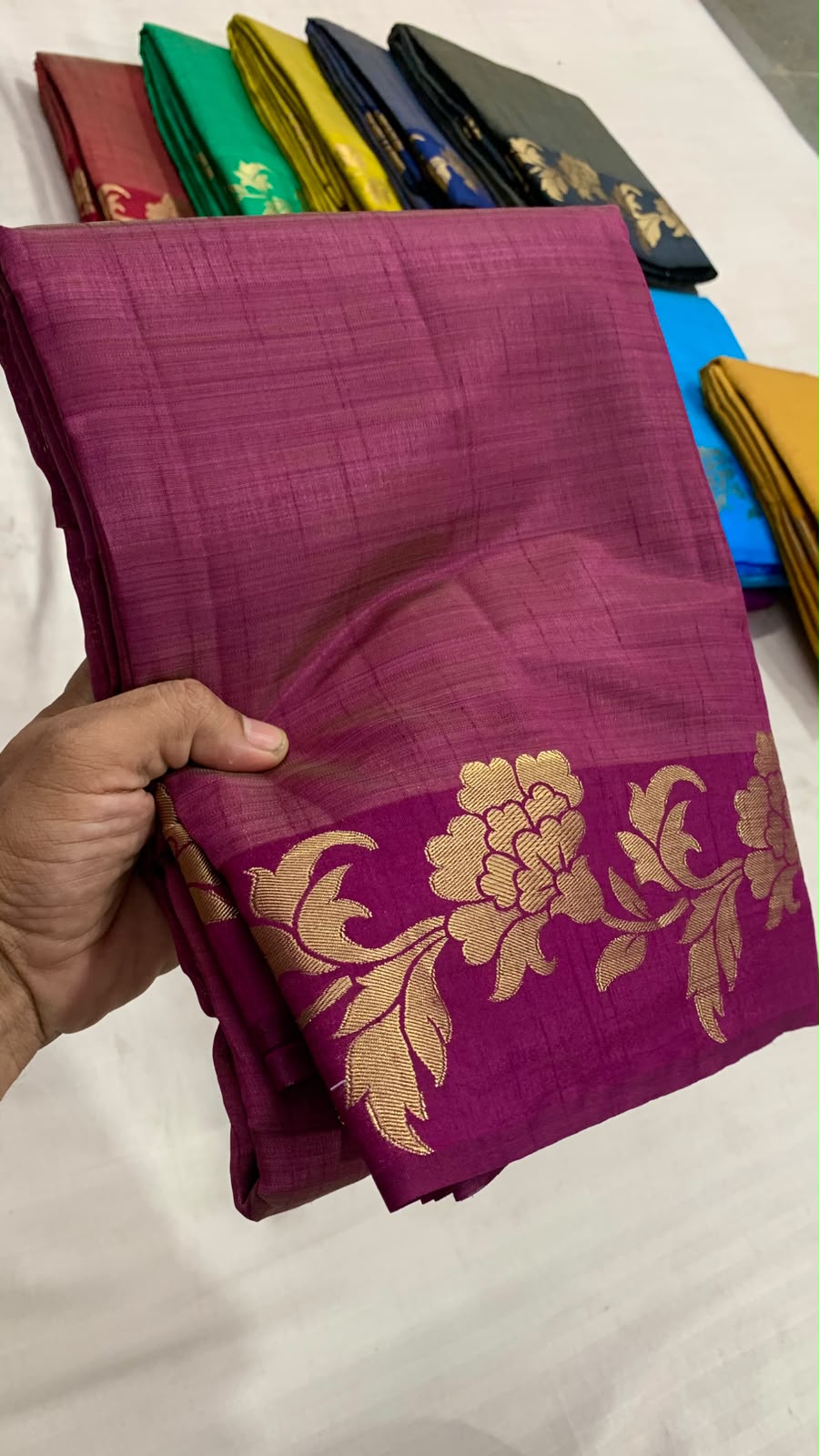 Benarasi Raw Silk Antique Zari Saree