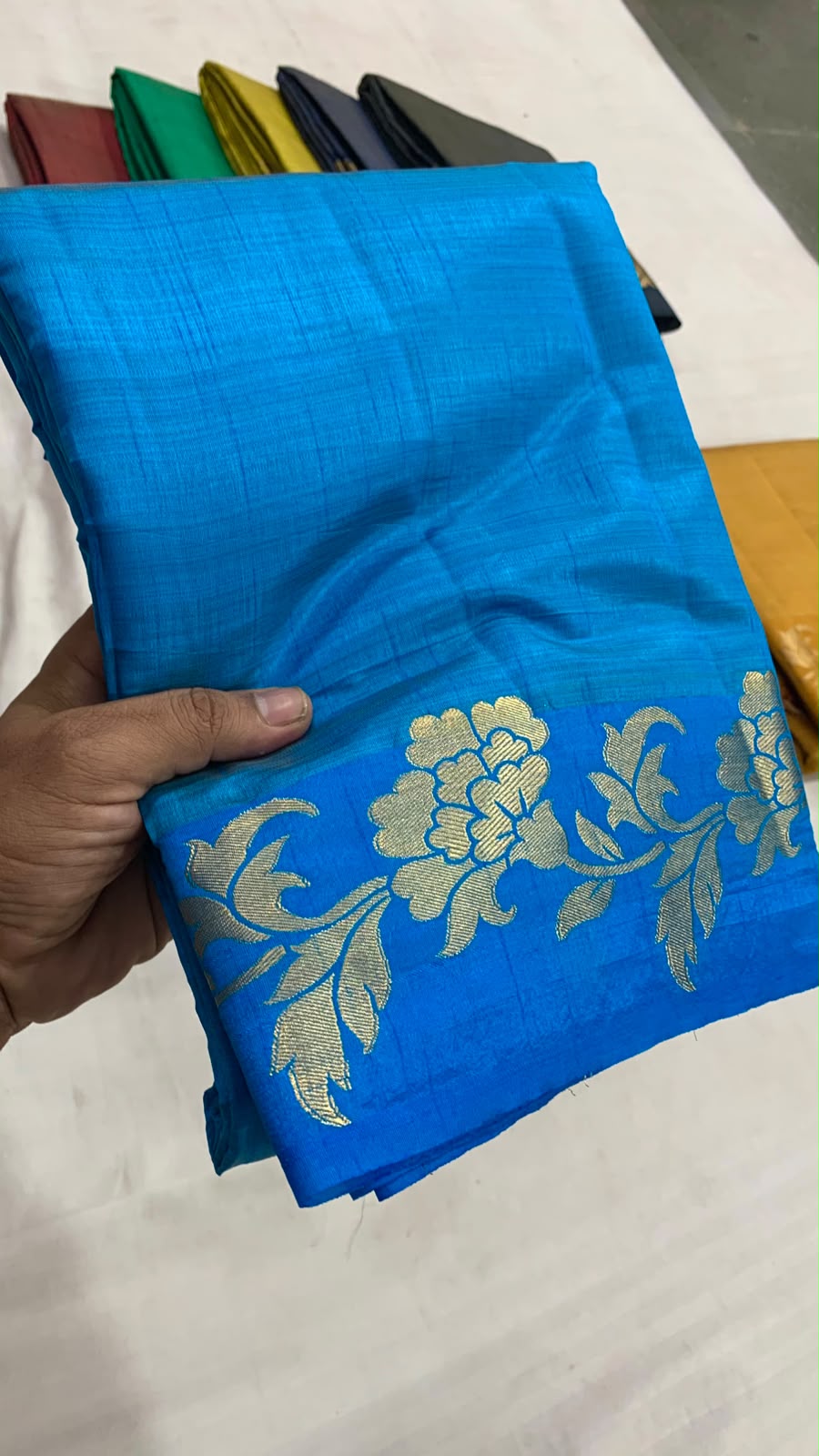 Benarasi Raw Silk Antique Zari Saree