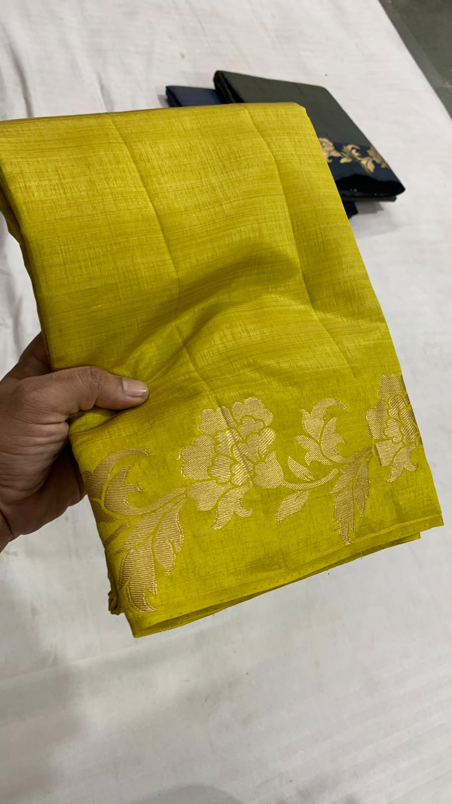 Benarasi Raw Silk Antique Zari Saree